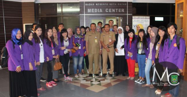 Mahasiswa UPB Jadikan Kominfo Batam Lokasi Studi Fisik